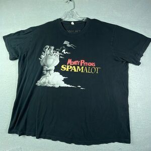 Monty Python T-Shirt Mens 2XL Im Not Dead Yet Spamalot Y2K Funny Movie Promo VTG